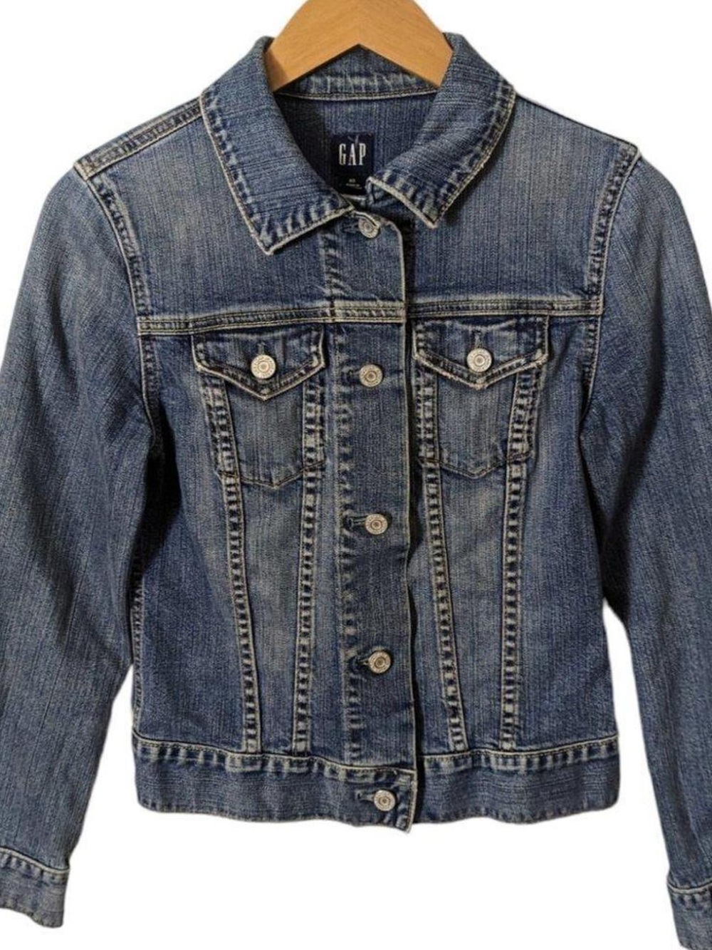 Y2K GAP Vintage Denim Jacket Jeans Indigo Blue
Women's Size L